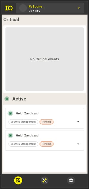 activity dashboard app 